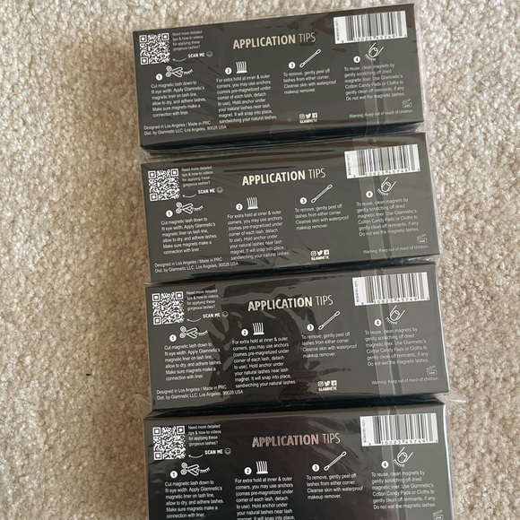 4 Glamnetic LUXE lashes - Picture 2 of 3